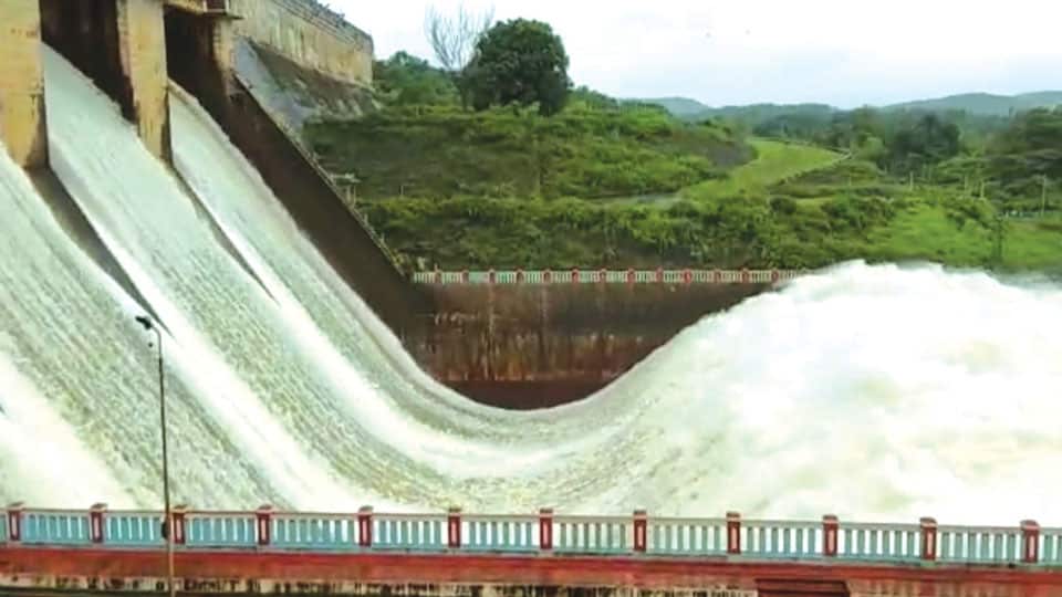 20,000 cusecs released from Harangi Dam