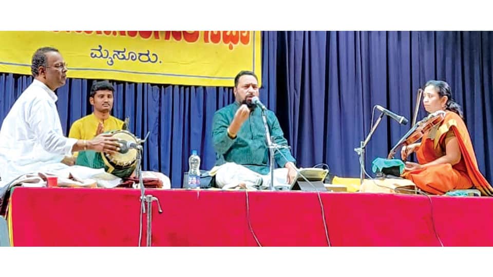 JSS Sangeetha Sabha hosts two-day music concerts