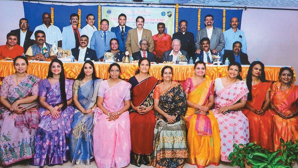 Lions Club of Mysore East team