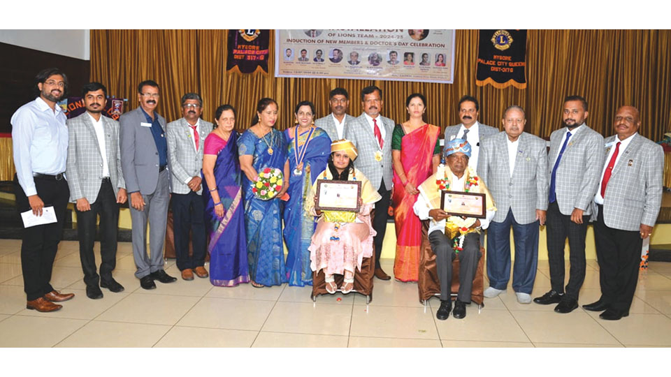 Installation of new team and felicitation