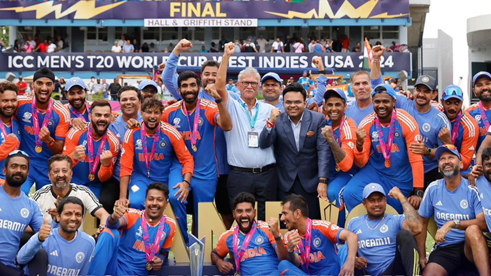 BCCI announces Rs. 125 crore reward for Indian Men’s Team