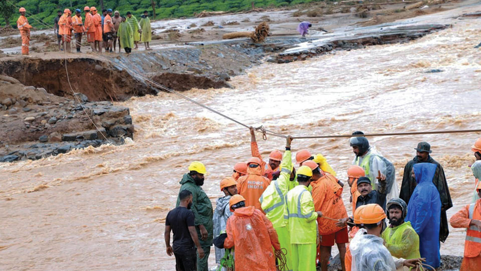 Over 50 dead in Wayanad landslides