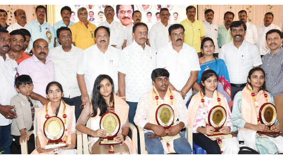 Meritorious students feted