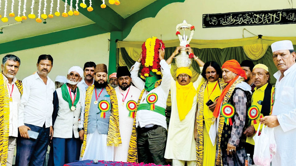 Sandal Urus Shariff of Hazarath Nawab Hyder Ali Khan Bahadur celebrated