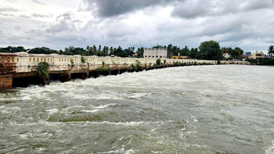 Parts of Srirangapatna, Malavalli submerged