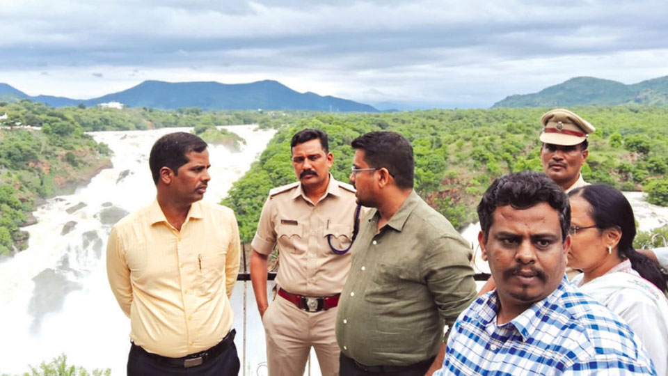 Mandya DC reviews safety measures at Muthathi, Bluff