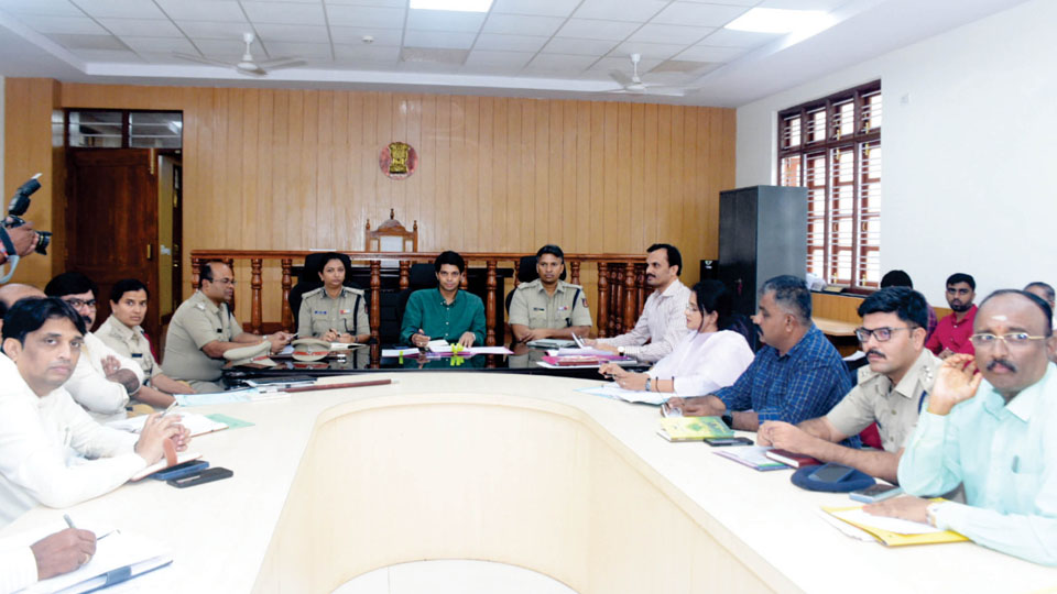 Dasara-2024 from Oct. 3 to Oct. 12: DC chairs preliminary meeting
