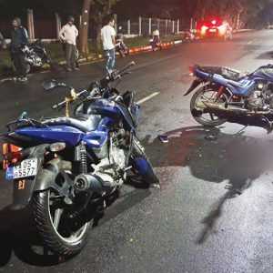 2 killed, 1 injured as two bikes collide