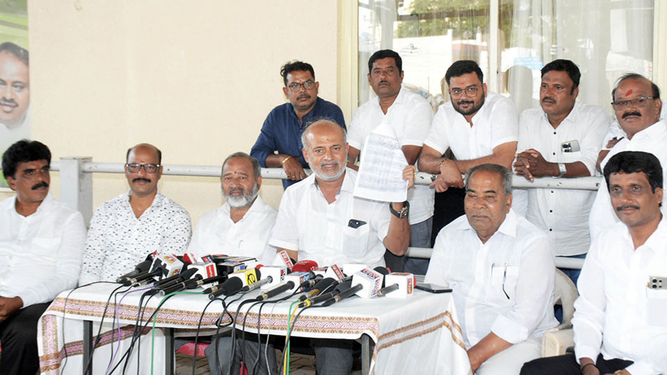 Truth won’t emerge from judicial probe: S.R. Mahesh