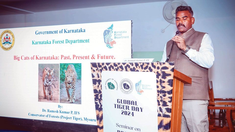 Vision Document on Project Tiger in offing – Ample opportunities to double Tiger population in State: Ramesh Kumar