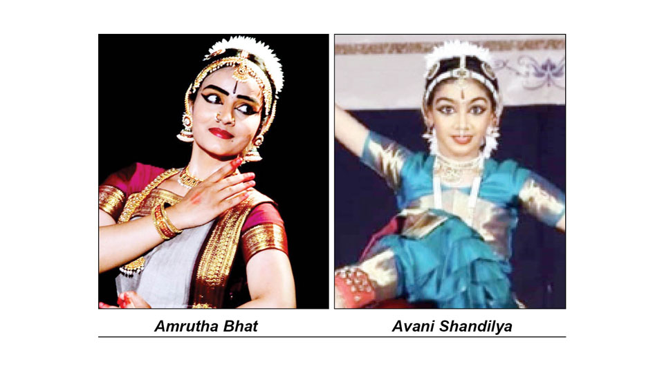 Bharatanatyam recitals at Ganabharathi tomorrow