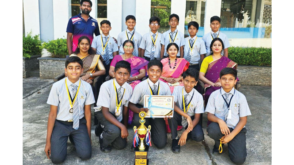 DAV Public School excels in Basketball Tourney