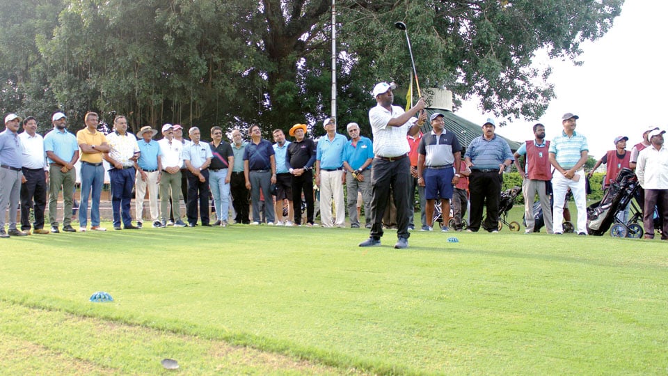 F.K. Irani Memorial Golf Championship teed off