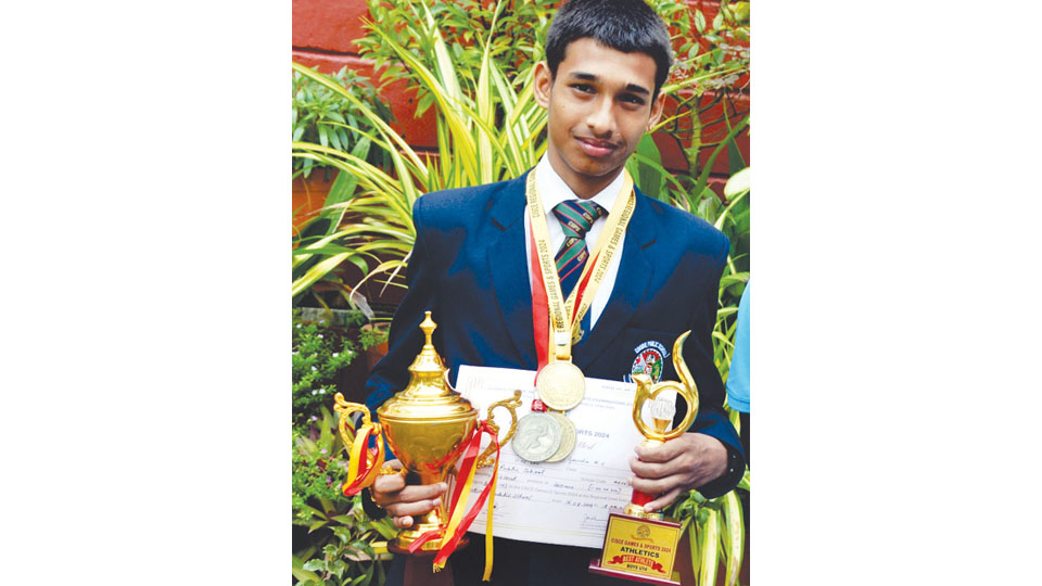 Coorg Public School excels in Athletics Meet