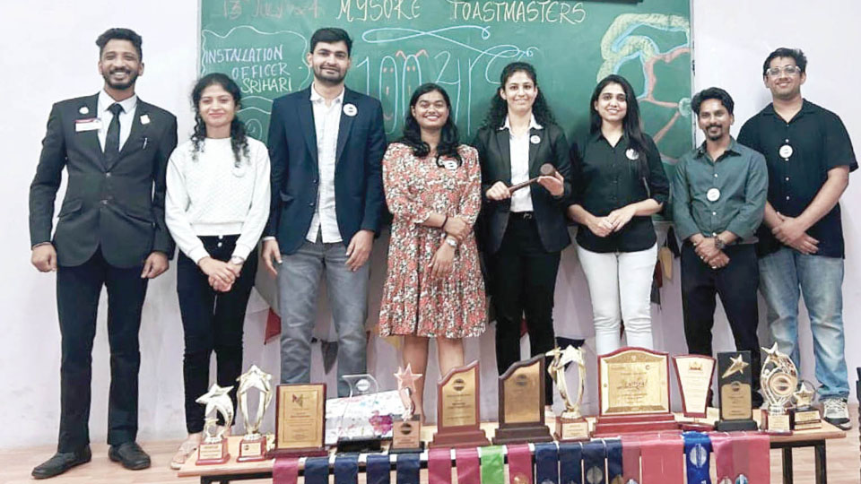 Installation of Mysore Toastmasters