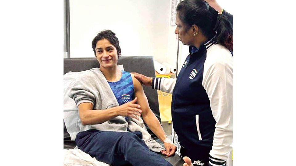 Disqualified Vinesh Phogat’s plea hearing today