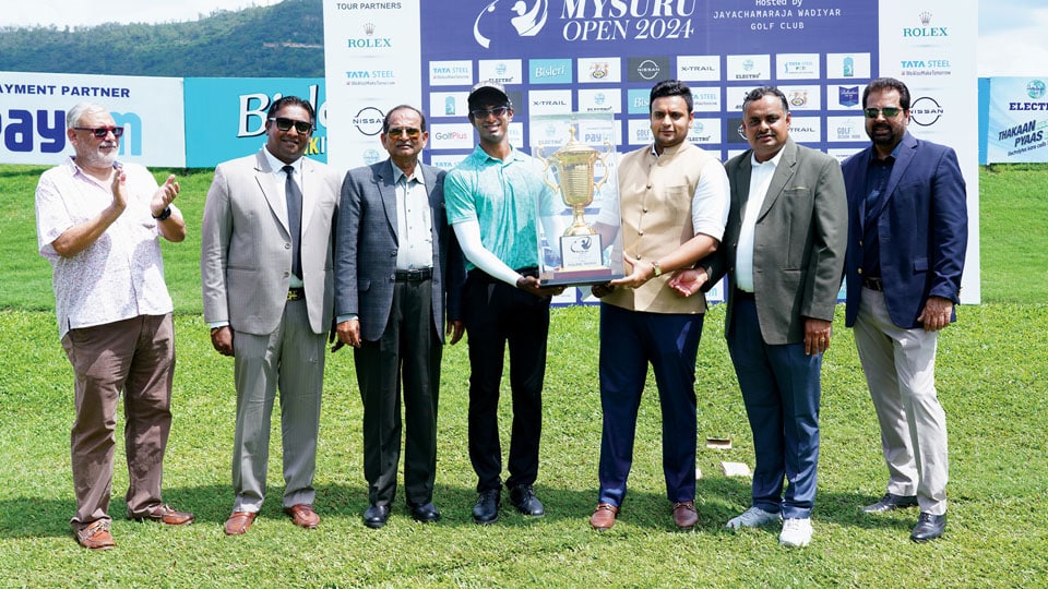 Shaurya Binu wins PGTI Mysuru Open 2024