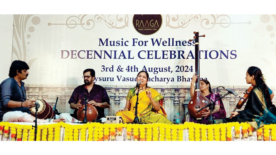 RAAGA Music Academy’s decennial celebrations: Day-1: Everything in the right proportion