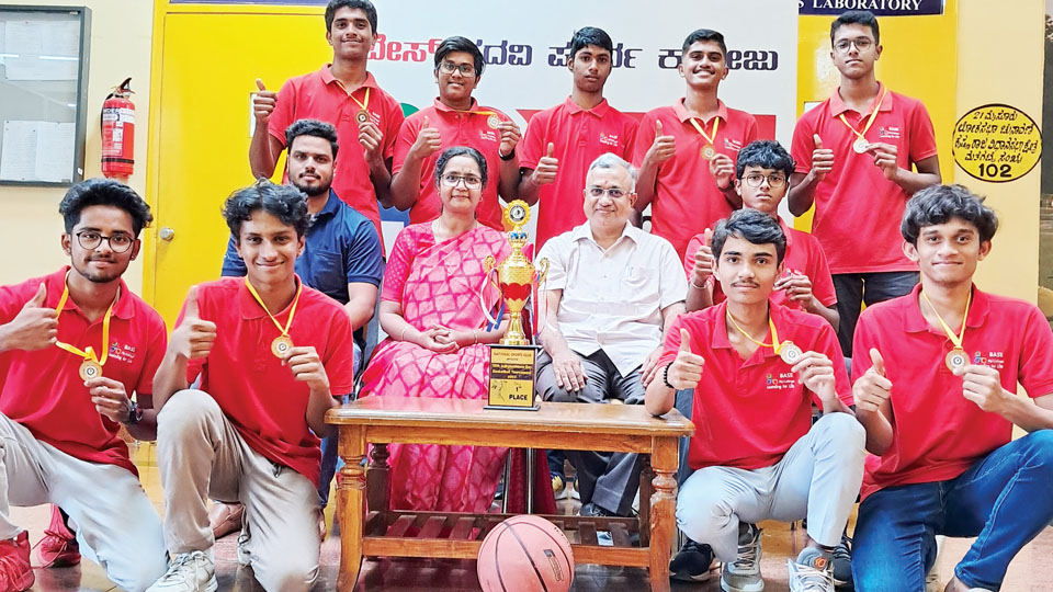 BASE PU College wins Independence Day Cup Basketball Tourney