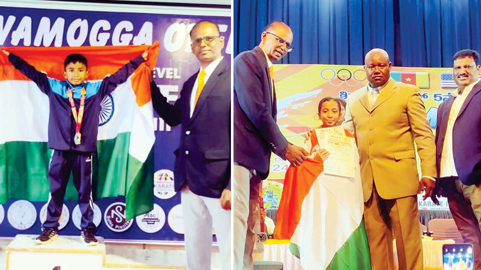 Nypunya School students win medals at International Karate Championship