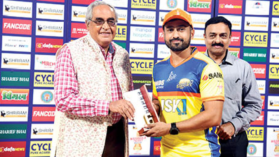 KSCA Maharaja Trophy T20: Karun, Karthik guide Warriorsto victory against Dragons