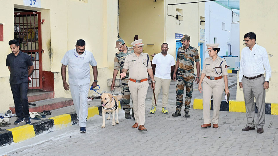 VIP treatment for actor Darshan inside Bengaluru Jail: City Police raid Mysuru Central Prison