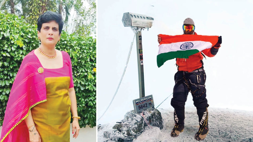 Mysuru woman conquers Mount Elbrus in Russia