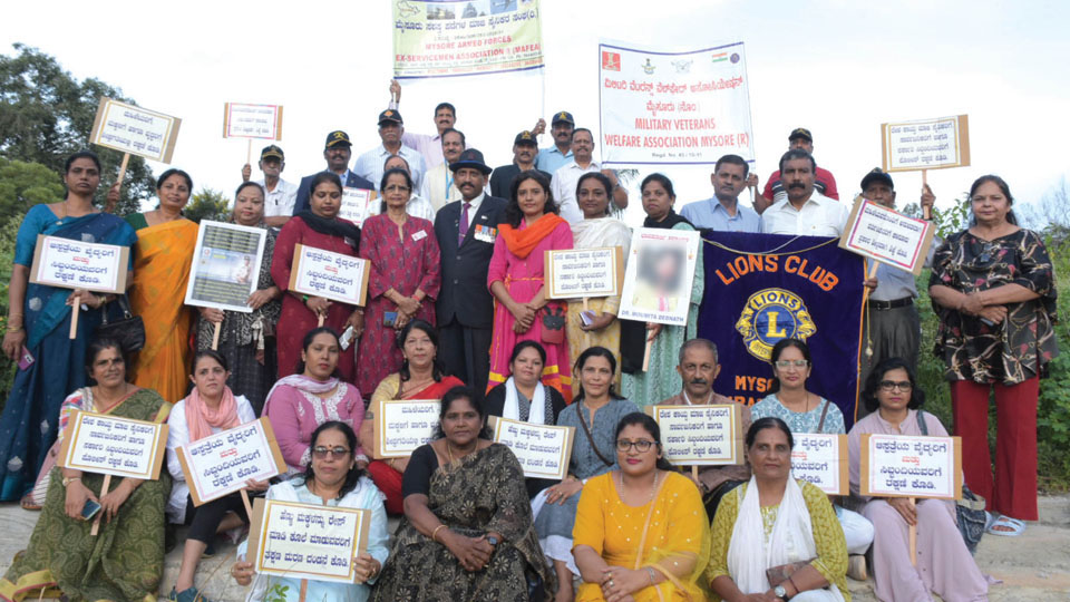 Echo of Kolkata doctor’s rape, murder case: Ex-soldiers, various organisations stage protest against sexual assault cases