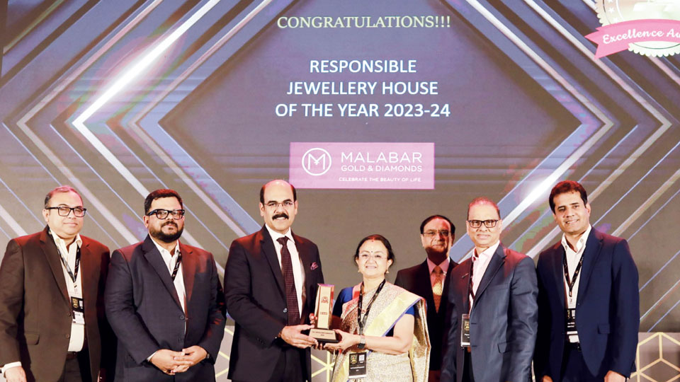 Malabar wins India Gold Conference Responsible Jewellery House Award