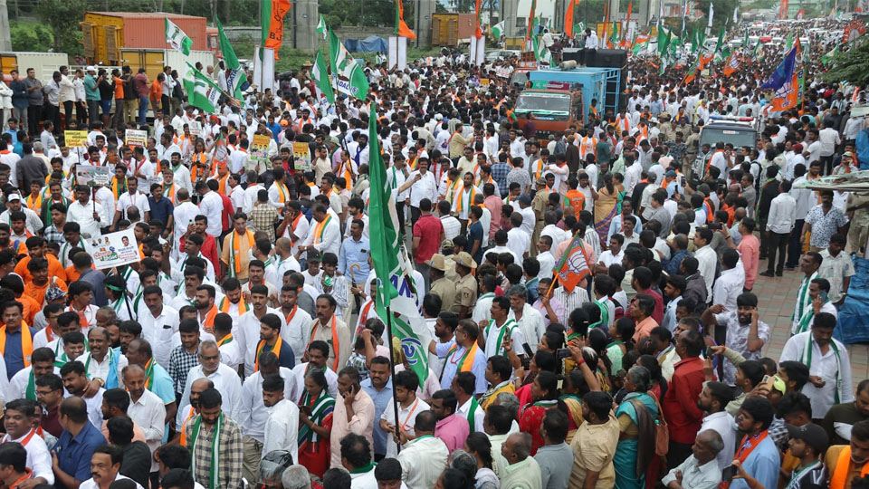 Traffic jam at Kengeri