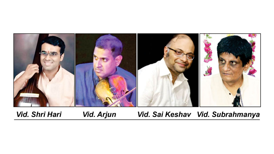 Classical Vocal Music by Vid. Shri Hari Bhat tomorrow