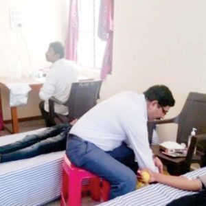 Blood Grouping & Blood Donation Camp held