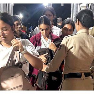 Lone Woman Cop to frisk thousands of women visitors at Brindavan Gardens