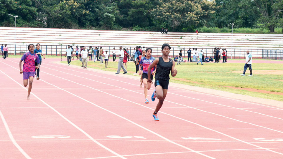 District-Level Chief Minister’s Cup Sports Meet – 2024: Athletes eye for a spot in district team