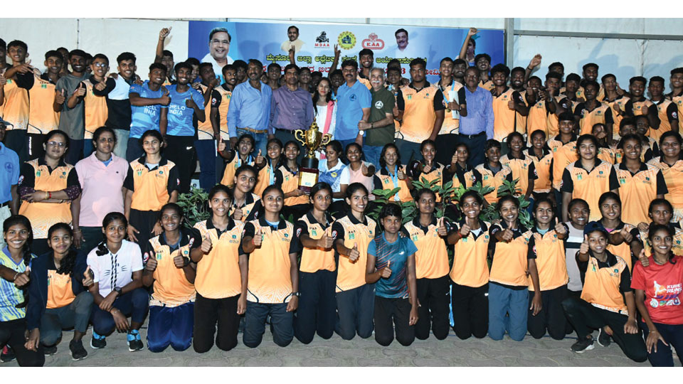 State Inter-District Junior and U-23 Athletic Meet concludes: Dakshina Kannada overall champs