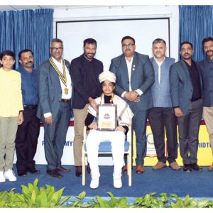 Intl. Shuttler Diya Bheemaiah feted