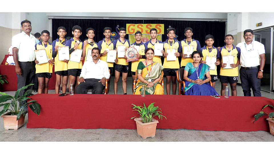 Zonal-level Sports Meet held at GSSS School