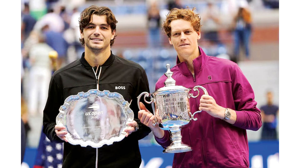 World No. 1 Jannik Sinner beats Taylor Fritz to win US Open