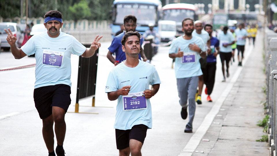 Winners of Celebration Mysore Marathon