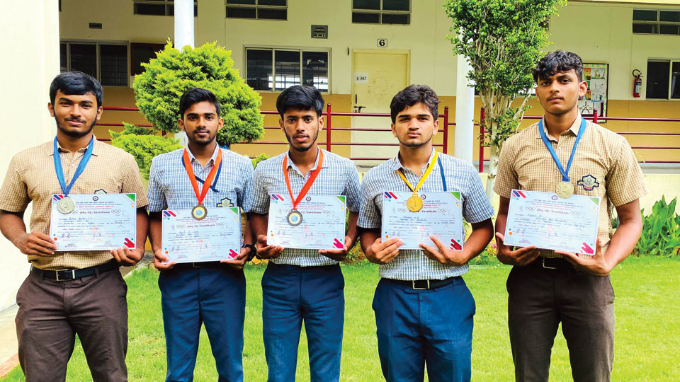 Sadvidya students excel at Taluk Athletics Meet