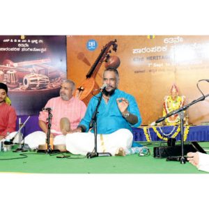 63rd Heritage Music Festival at 8th Cross Ganesha Pandal: A string of known compositions