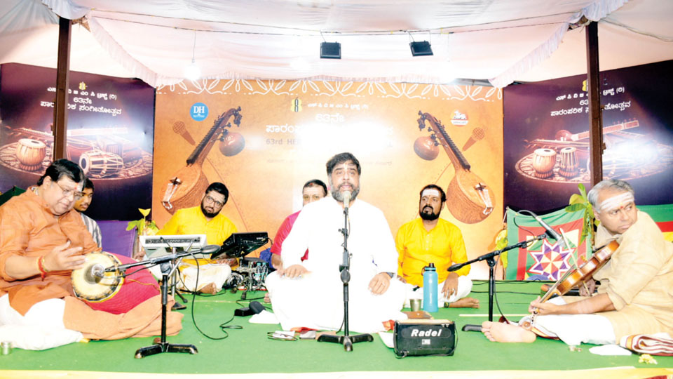 63rd Heritage Music Festival at 8th Cross Ganesha Pandal: Preserving the legacy…