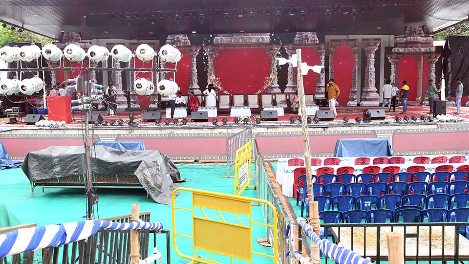 Stage set for Yuva Sambhrama from this evening