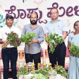 Two-day Leafy Vegetable Fair begins