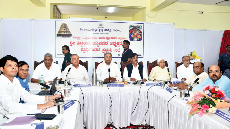 CM chairs first Hill Temple Authority Meeting