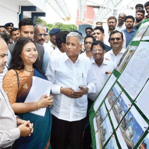 Railway Minister reviews projects in Mysuru