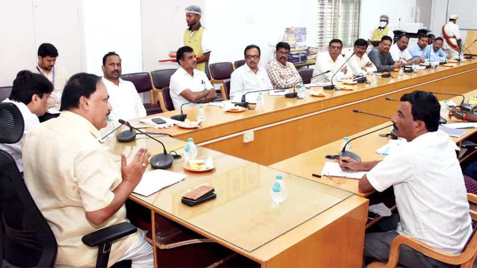 Reclamation of MUDA land and regular meetings after Dasara: MUDA Chairman