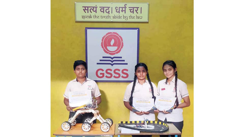 GSSS wins prizes in Science Expo