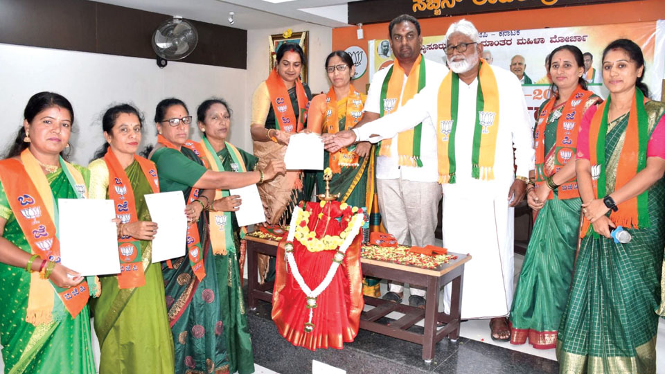 BJP Women’s Wing holds workshop on membership campaign