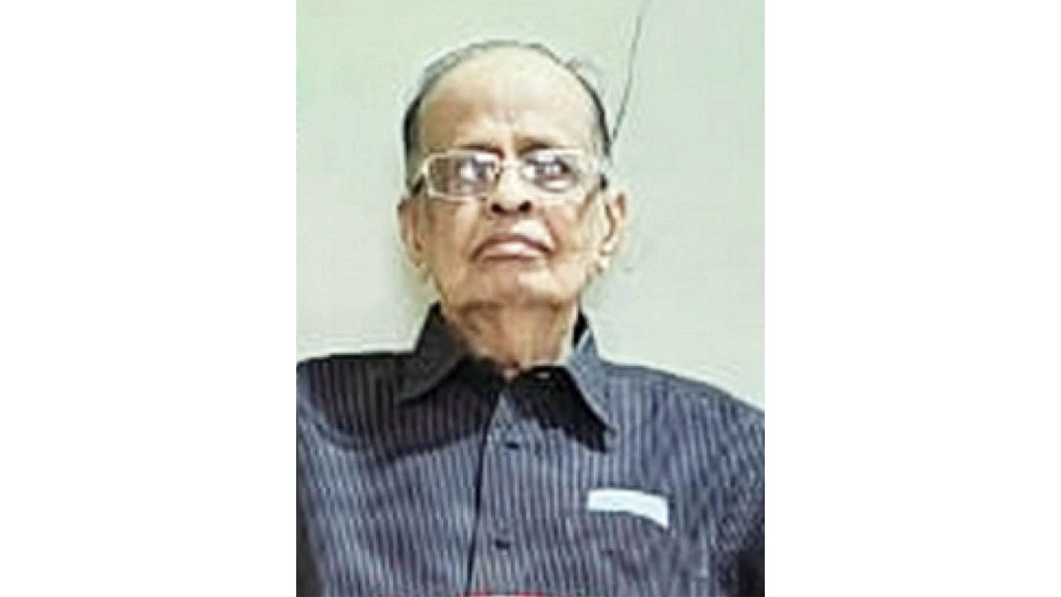 Nonagenarian Music Patron K. Srikantaiah passes away